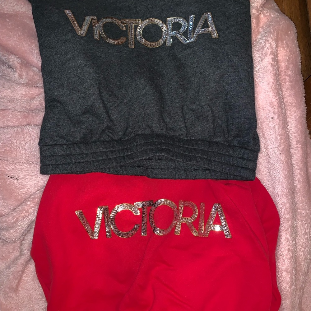 Victoria secret crop hoodie! Never worn!